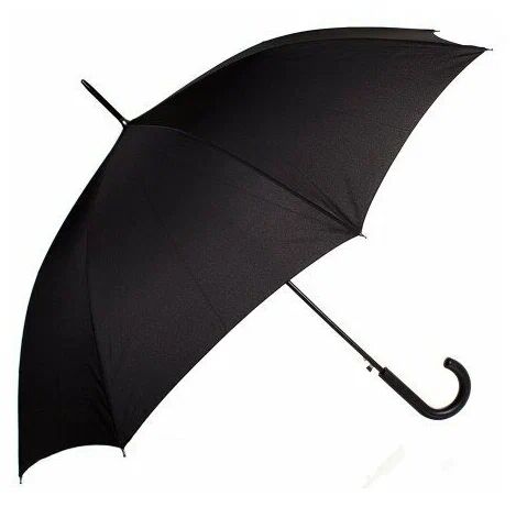 Ветроустойчивый зонт-трость UREVO Umbrella 113см (Black) - 4