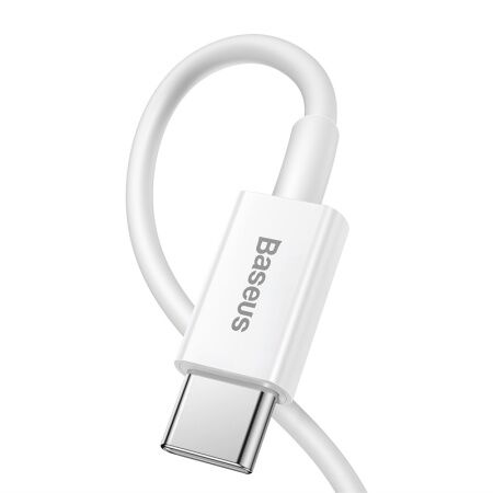 Кабель USB-C BASEUS Superior Series Fast Charging, Type-C - Lightning, 20W, 2 м, белый - 3
