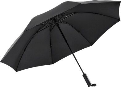 Зонт Urevo Automatic Reverse Folding Lighting Umbrella (Black) - 7