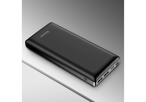 Внешний аккумулятор Baseus Power Bank Mini JA Fast Charge 30000mAh 3A Black PPJAN-C01 (Black) - 2