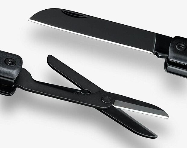 Мультитул фонарик-ножницы-нож Nextool N1 3 в 1 RU (Black) - 3
