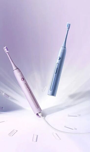 Электрическая зубная щетка SOOCAS X3 Pro, 2 насадки  УФ стерилизатор EU (Purple) - 4