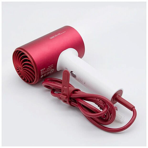 Фен для волос Soocas H5 Anion Hair Dryer (Red) RU с диффузором - 7