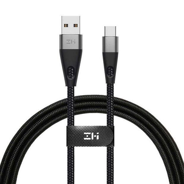 Кабель ZMI USB/Type-C 200 см AL786 (Black) - 1
