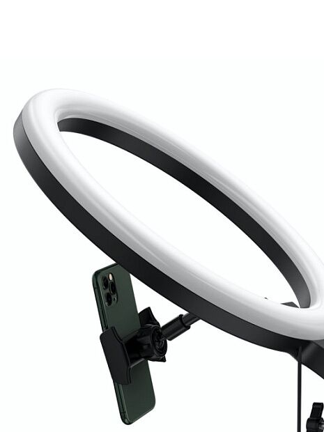 Кольцо-лампа для селфи BASEUS Live Stream Holder-table Stand, 2A, черный - 5