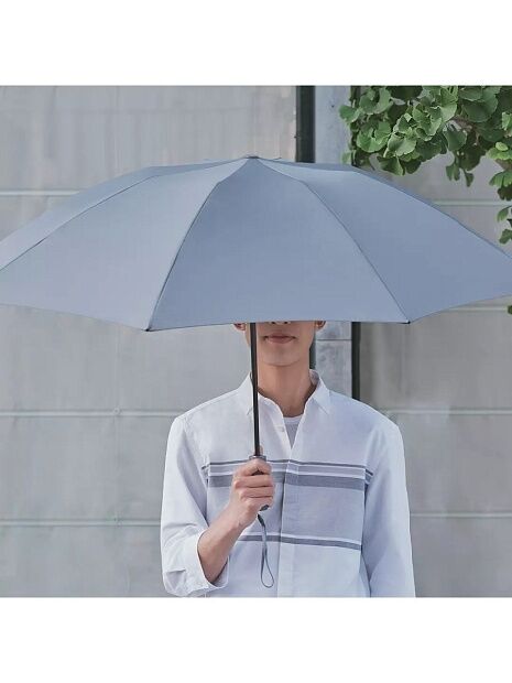 Зонт KongGu Auto Folding Umbrella WD1 (Gray) - 2