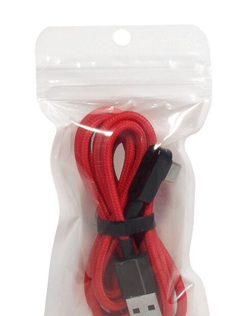 Кабель ZMI USB/Type-C 150 см (Г-образный) AL755 (Red) - 5
