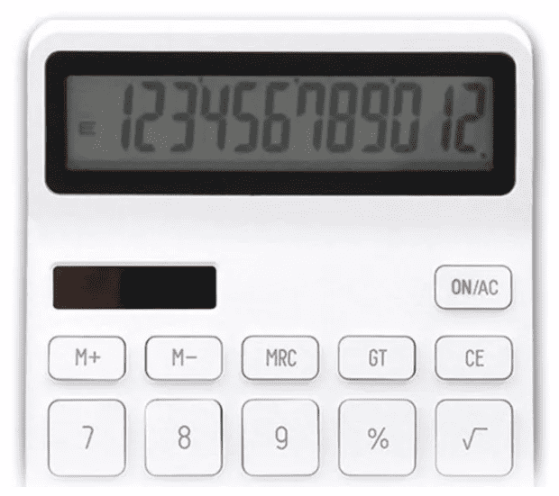 Калькулятор Kaco Lemo Desk Electronic Calculator (White) - 3