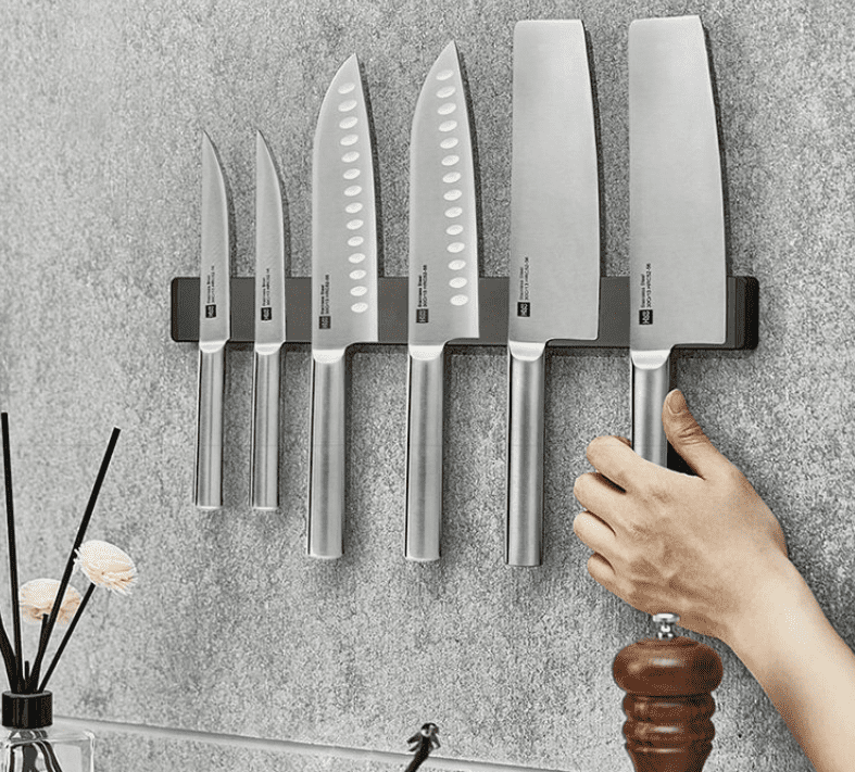 Особенности конструкции держателя для ножей Xiaomi HuoHou Heated Magnetic Knife Holder HU0108