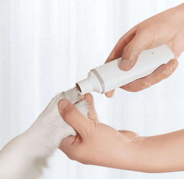 Триммер для когтей домашних животных Pawbby Pet Electric Mill a Methyl Controller (White/Белый) - 4