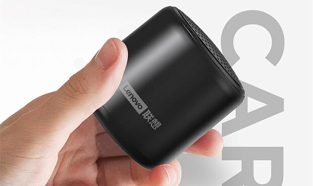 Колонка Lenovo Portable Bluetooth Speaker L01 (Black) - 5