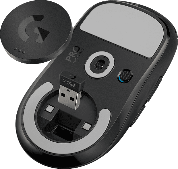 Мышь Logitech Mouse PRO Х Superlight Wireless Gaming  Black - 6